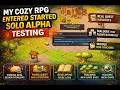My Cozy RPG Entered Solo Alpha Testing | Day 27