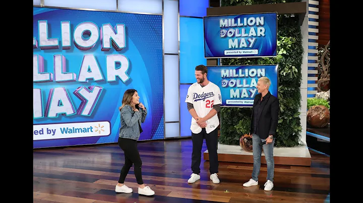 Clayton Kershaw Helps a Fan Hit a Home Run During ...