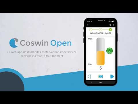 Coswin Open, la web-app de demandes d’intervention et de service Coswin Open, la web-app de demandes d’intervention et de service