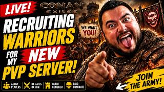 ⚔️ Recruiting Warriors for My NEW Conan PvP Server 🔥