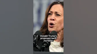 White House pressed on new China tariffs after Harris knocks ‘Trump sales tax’ #shorts thumbnail