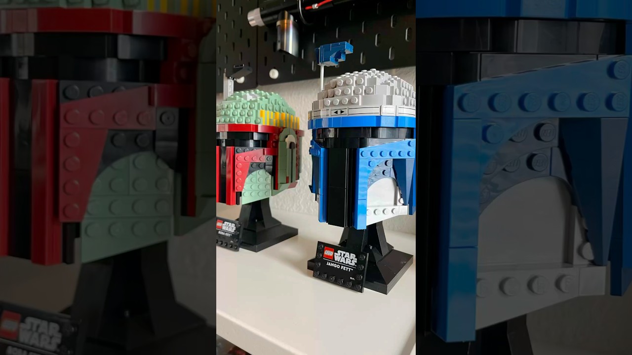 Which LEGO Helmet are You Choosing? Jango or Boba Fett?