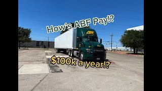 How's the Pay as Extra Board Line Haul for ABF?
