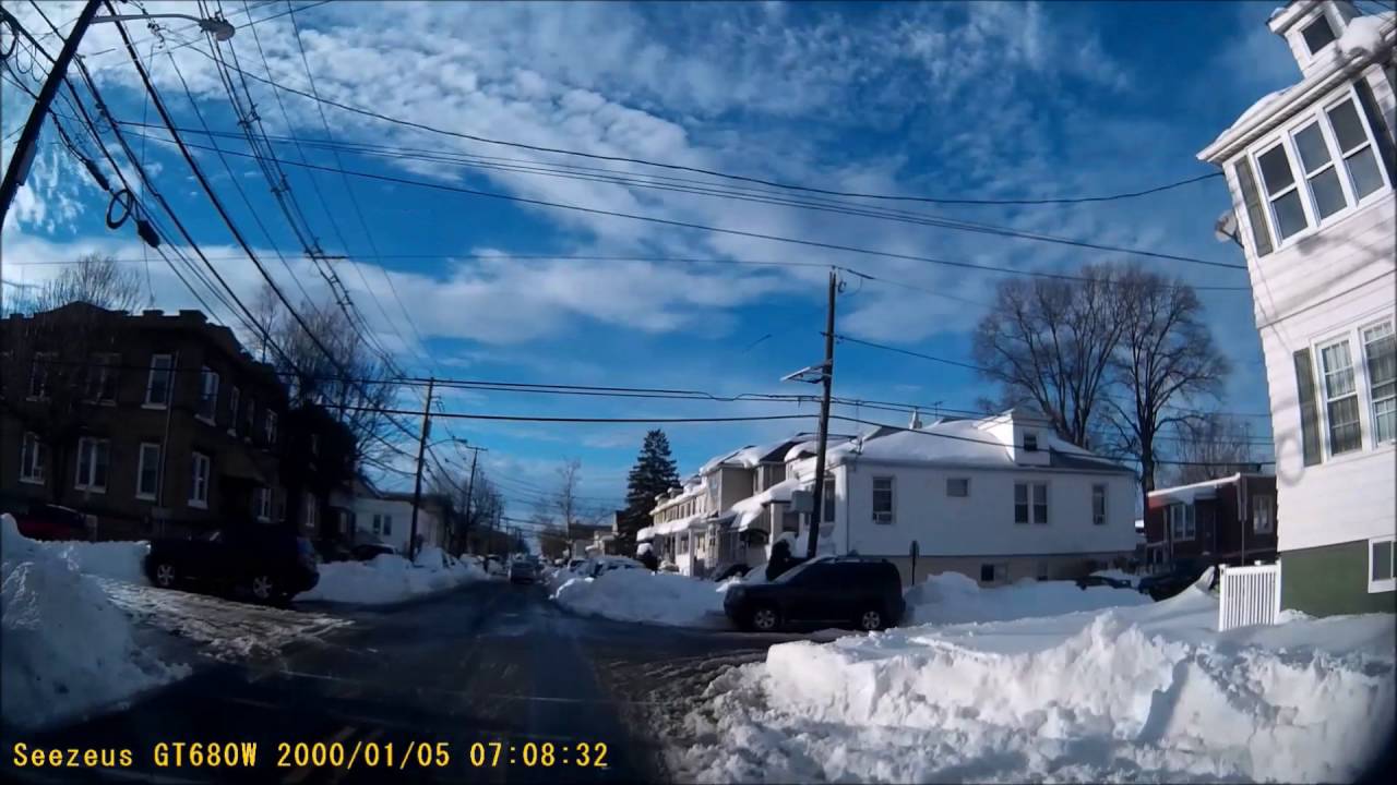 Secaucus,NJ after winter storm Jonas (January 22 through 24, 2016)