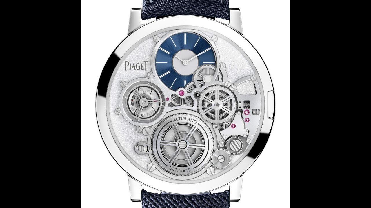 LA MONTRE MÉCANIQUE MANUELLE LA PLUS PLATE DU MONDE – 2 mm (Altiplano