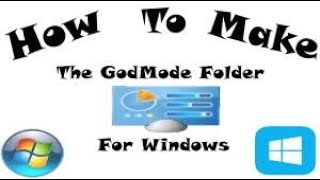 What is God Mode folder in Windows 7 & How to Enable it | Ultimate Control Panel Folder