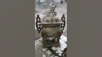 lư đồng cổ-xong trầm