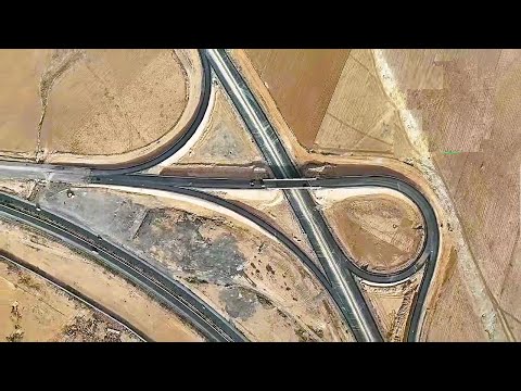 شاهدو بالدرون هذا الفيديو الرائع عن مشروع الطريق السيار عين مليلة باتنة ميلة  