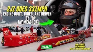 FAST 2JZ Valley Fever Streamliner Goes 331MPH!! (New Record)