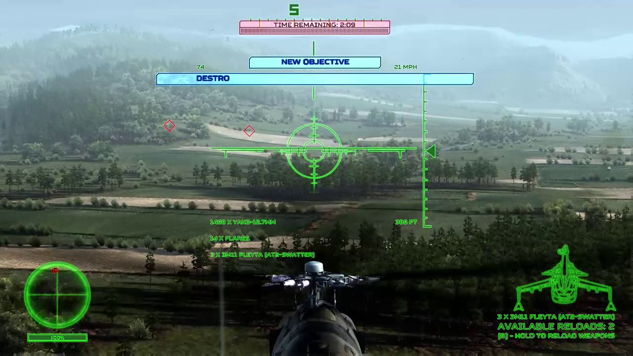 Air Missions: HIND - AT2 missile practice