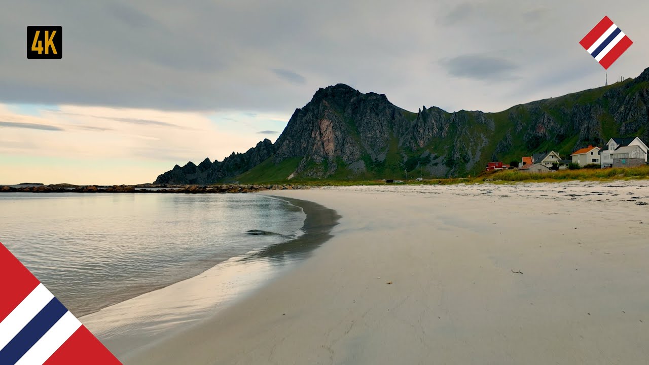 Bleik beach walk - a walking tour in Northern Norway