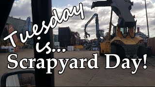 This Week's Scrapyard run! More Heavy Steel & Clean Brass off to the Scrap Metal Recyclers!