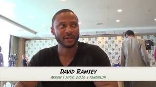 ARROW SDCC 2016 Interview: David Ramsey