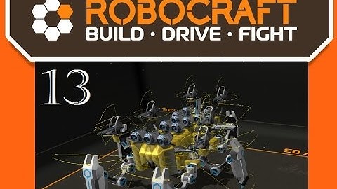 Robocraft Build | Part 13 | T7 Walker-Flyer Plasma