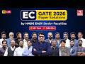GATE 2026 Electronics Paper Solutions | Detailed Analysis by MADE EASY Senior Faculties | LIVE