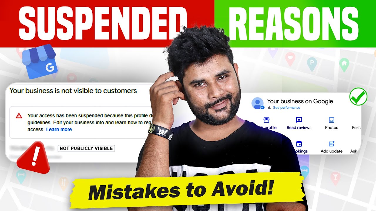 Google Business Profile Suspended Problem