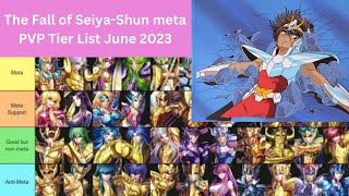 The Fall of Seiya - Shun meta - PVP Tier List June 2023 - Saint Seiya Legend of Justice