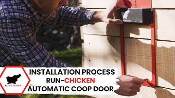 Installation process - Run-Chicken Automatic Coop Door T50