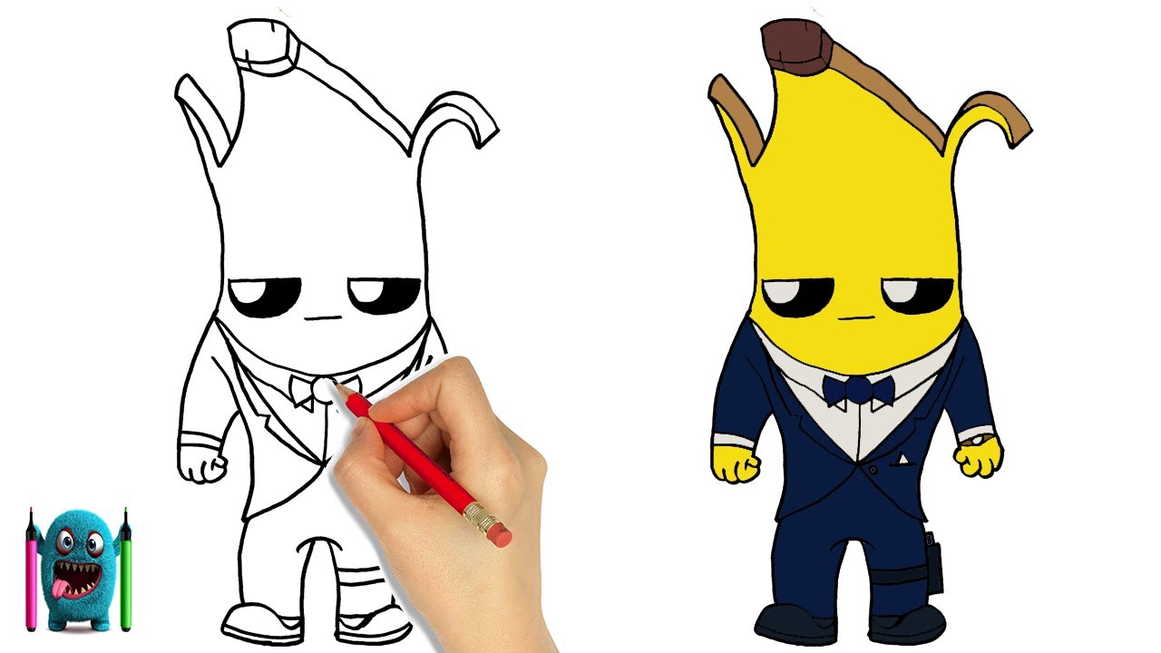 Fornite Agent Peely Nasıl Çizerim How to Draw Agent Peely ...