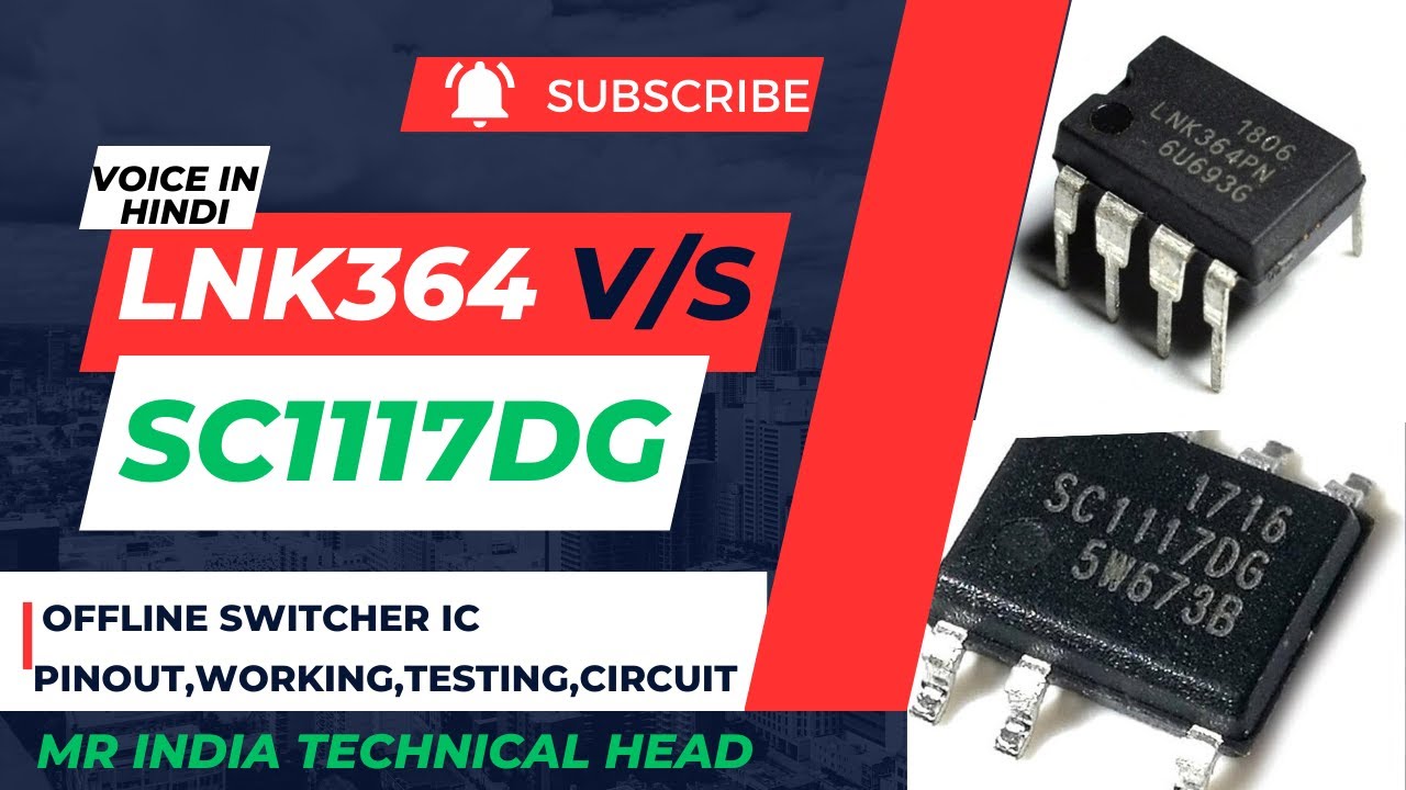 lnk364dn circuit diagram| sc1117dg ic |lnk364 dn pinout|