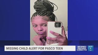 Pasco County deputies looking for missing teen girl