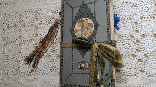 Junk Journal Flip Through of Vintage Vibe Bird Lover's Handmade Journal
