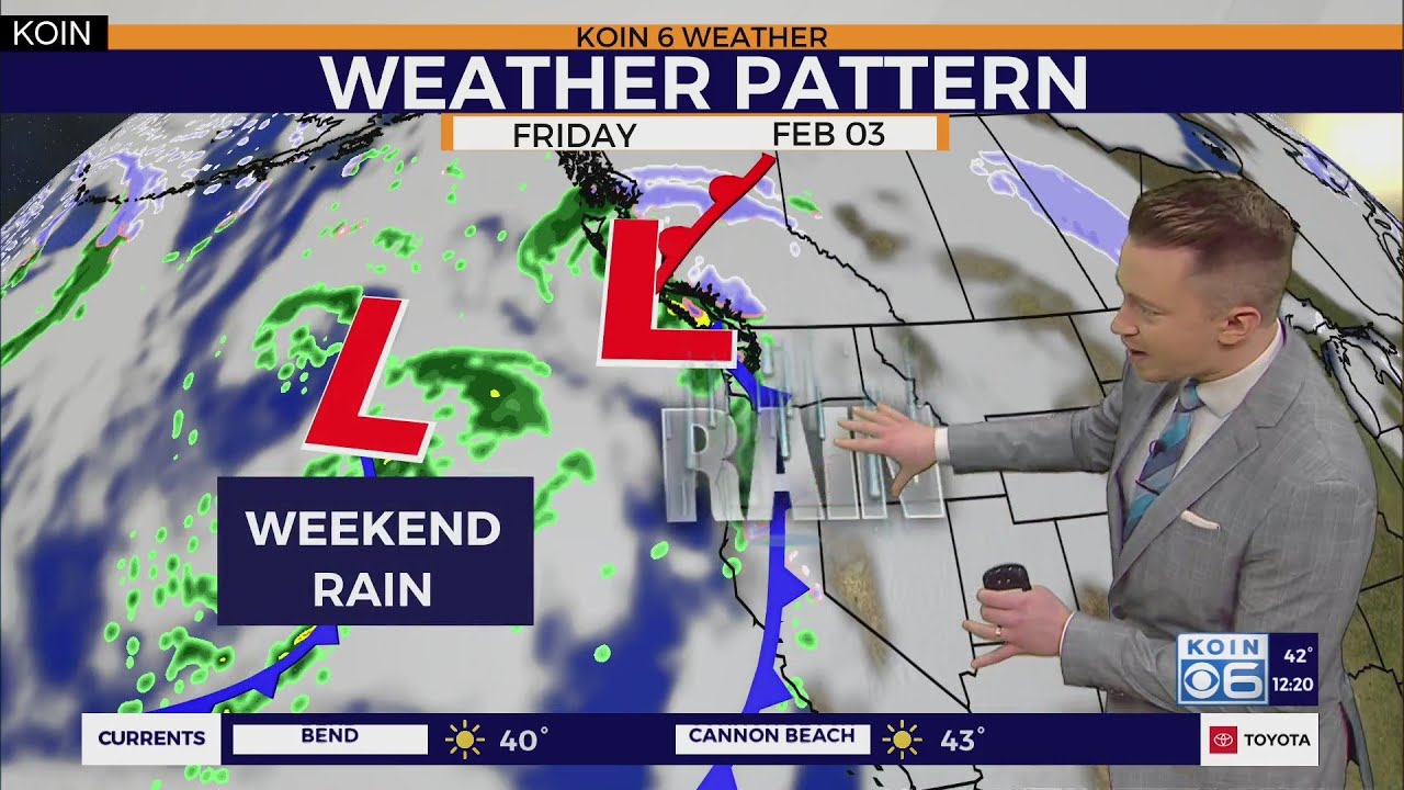 Weather Forecast: Dry with a chance of Friday rain in Portland - YouTube