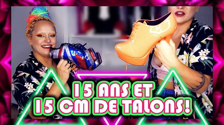 MON SHOE TOUR : 15 ANS ET DES TALONS DE 15 CM 😱