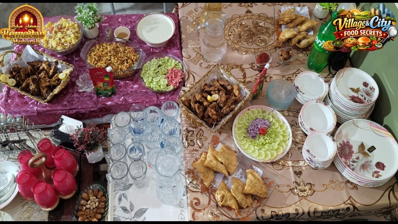 COMPLETE DAWAT-E-IFTAR At Home|HOW I ARRANGE BIG IFTAR PARTY ALL AT HOME WITH Guest|by Azeem Munawar