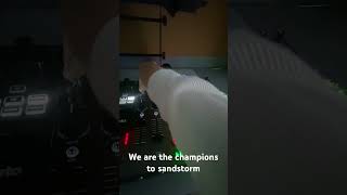 We are the champions to sandstorm #dj #technodj #djmix #remix