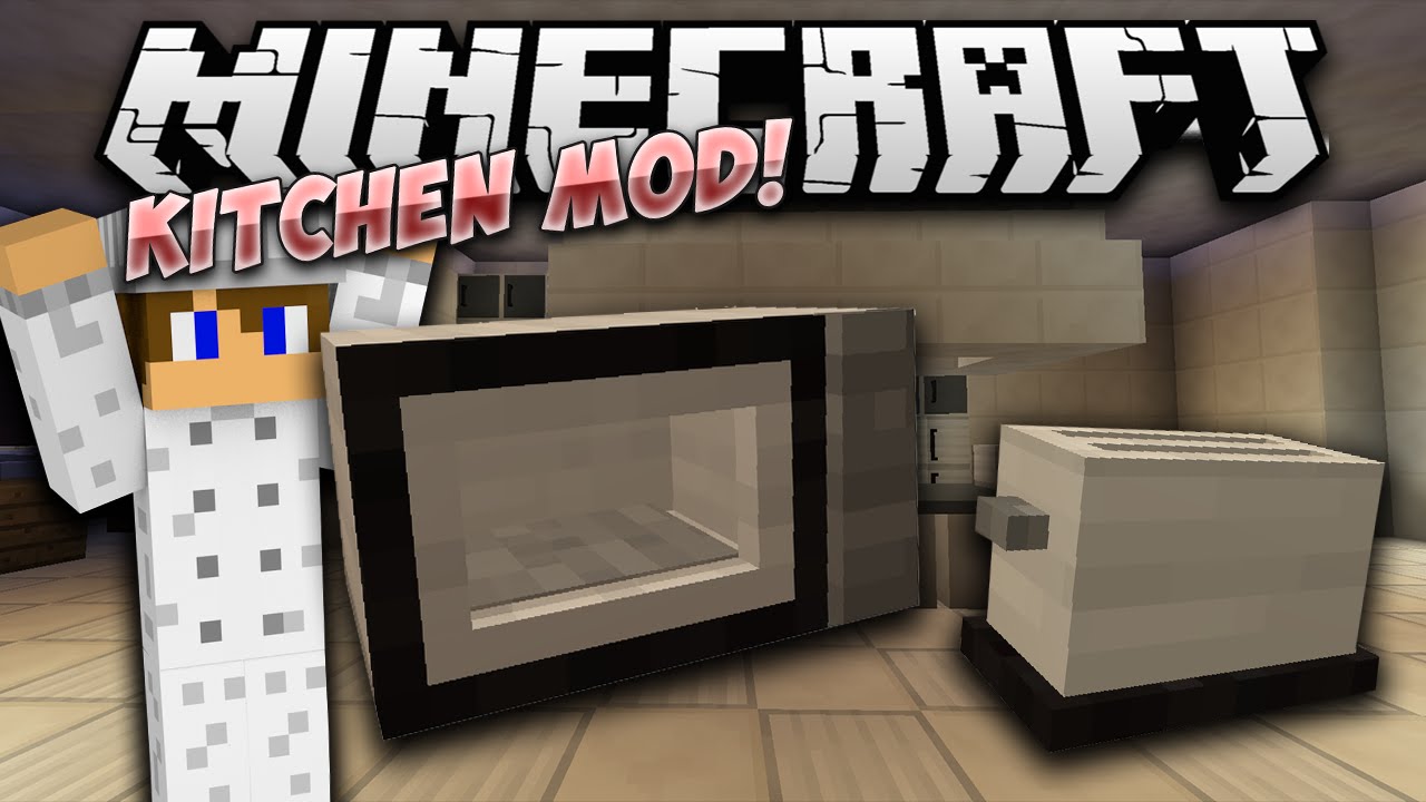 Minecraft Kitchen mod! (microwaves, toasters and more!) YouTube