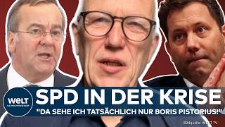 SPD IM UMFRAGETIEF: "Da sehe ich tatsächlich nur Boris Pistorius!" Debatte über Neustart wächst!