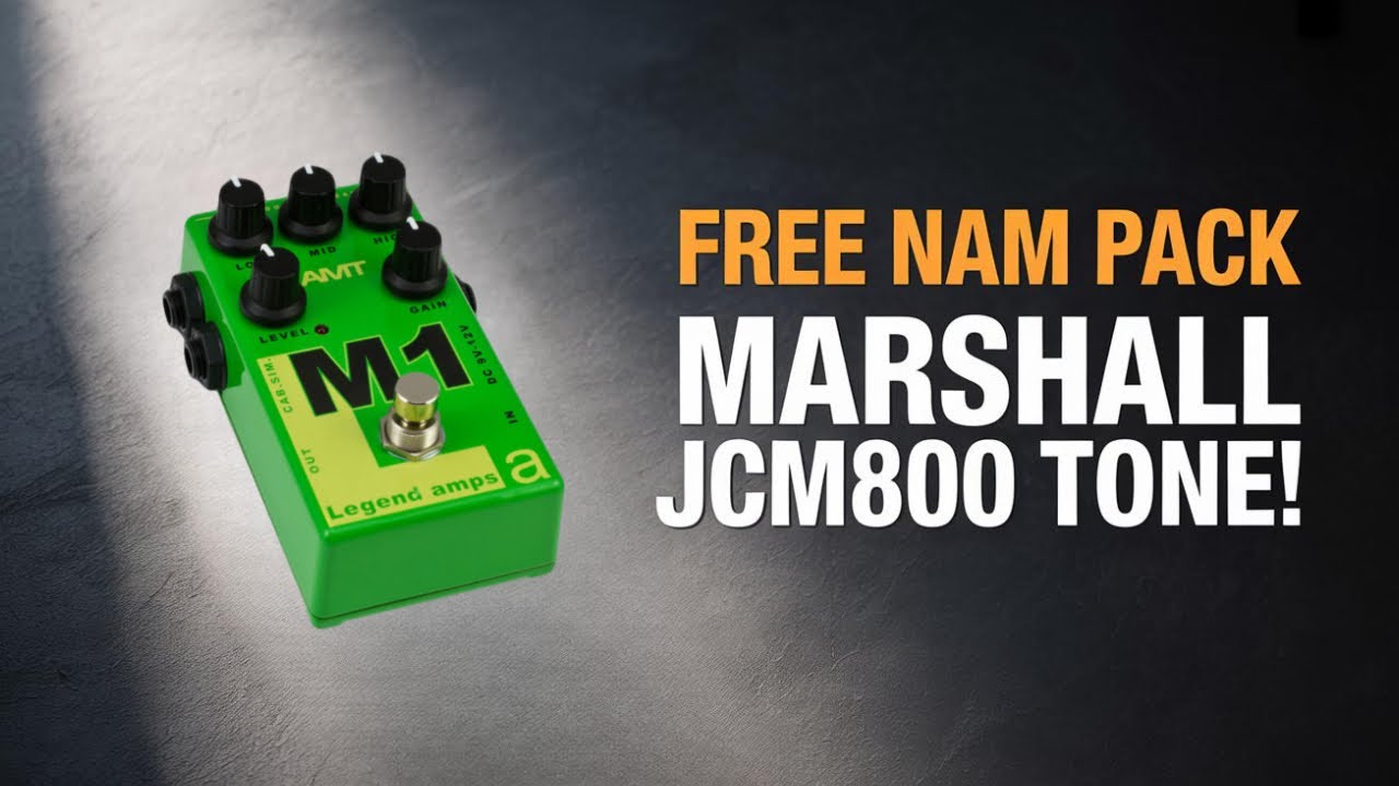 FREE Neural Amp Modeler Pack – AMT M1 (Marshall JCM800 Clone)
