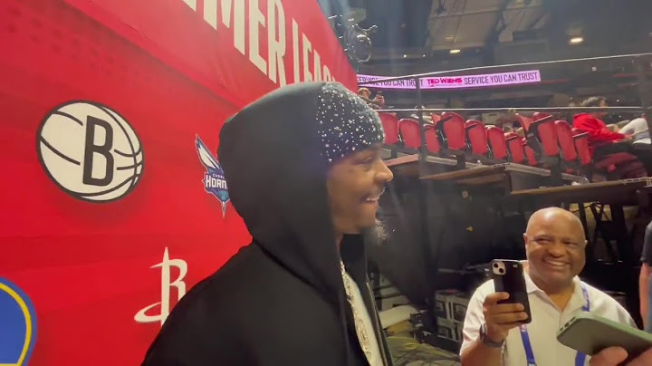 Ja Morant shows up for tonights Grizzlies SL game & first time talks after big off season trade