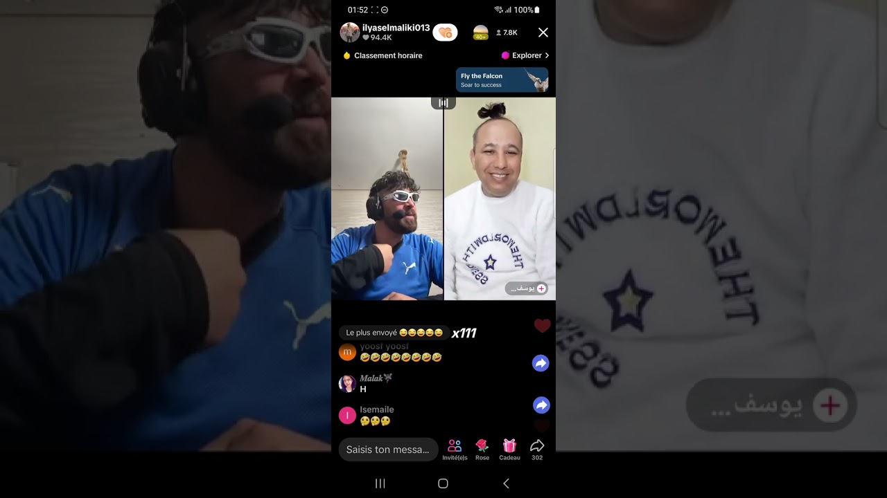 Ilyas elmaliki vs nourdin chinwi tiktok live kick