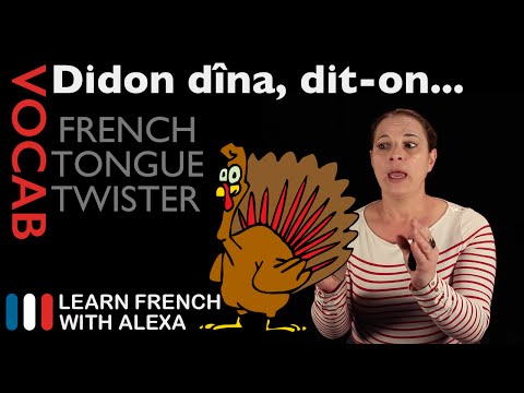 Vídeo: Trava-línguas em francês para adultos e crianças