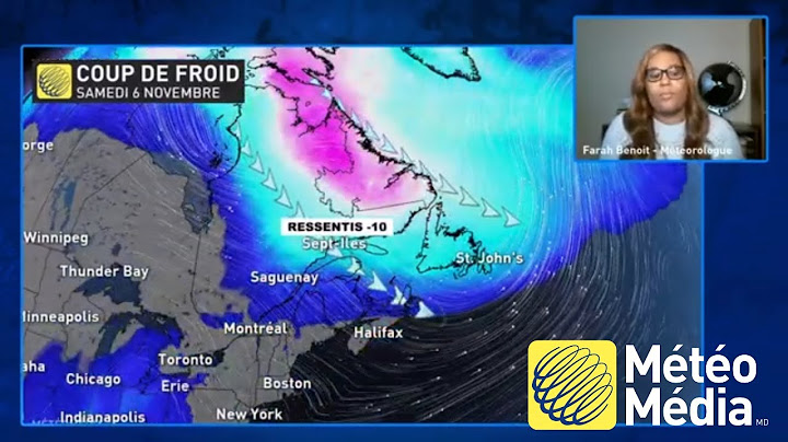 Refroidissement éolien, le grand retour - Votre Météo