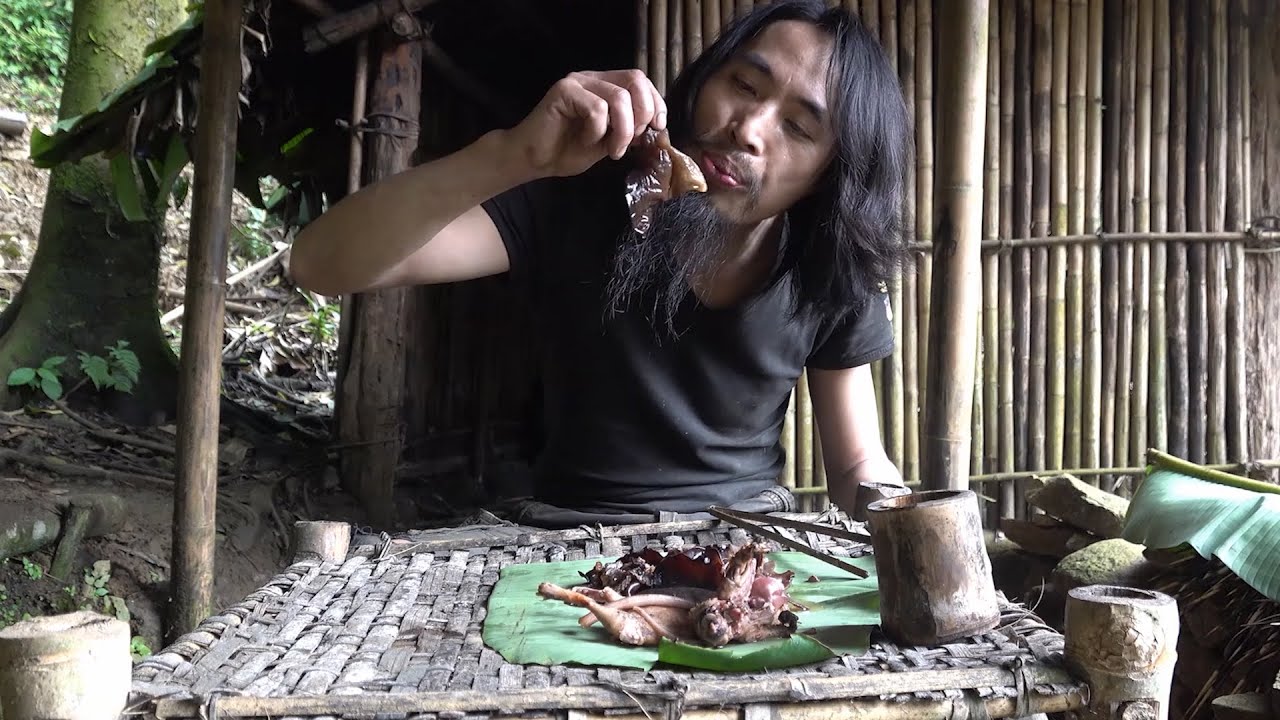 Meal full of nutrients, Wilderness Alone, Episode 49