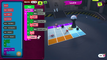 Rabbids Coding level 31 - 3 Stars