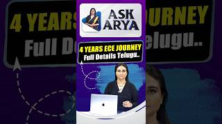 4 Years ECE Journey 🚀 | Sem Wise Subjects & Future Scope | Telugu Guide #askarya #shortsfeed