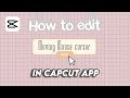 How to edit aesthetic moving mouse cursor using capcut app | keyframe CapCut App Tutorial