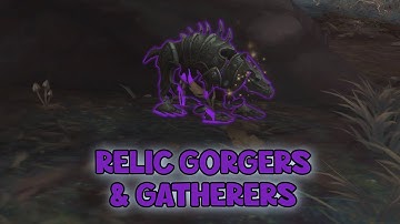 WoW Shadowlands 9.1 - Relic Gorgers & Relic Gatherers | Reliquary Sight | Korthia