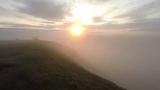 Sunset on Suilven summit