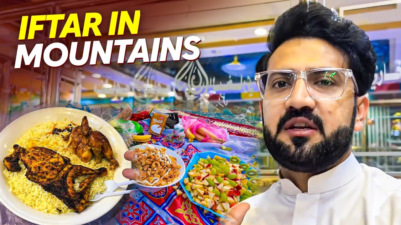 Breaking Fast in Makkah’s Mountains 🌙🕌 | Ramadan Iftar Moments (Part 2)