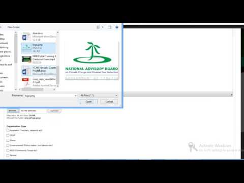 NAB Portal Training 04 - How to Create an Organisation