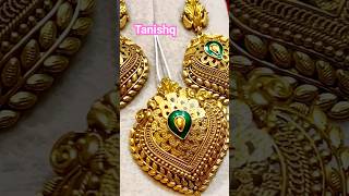 tanishq gold pendant set tanishq shorts short viral trending viralvideo goldjewellery