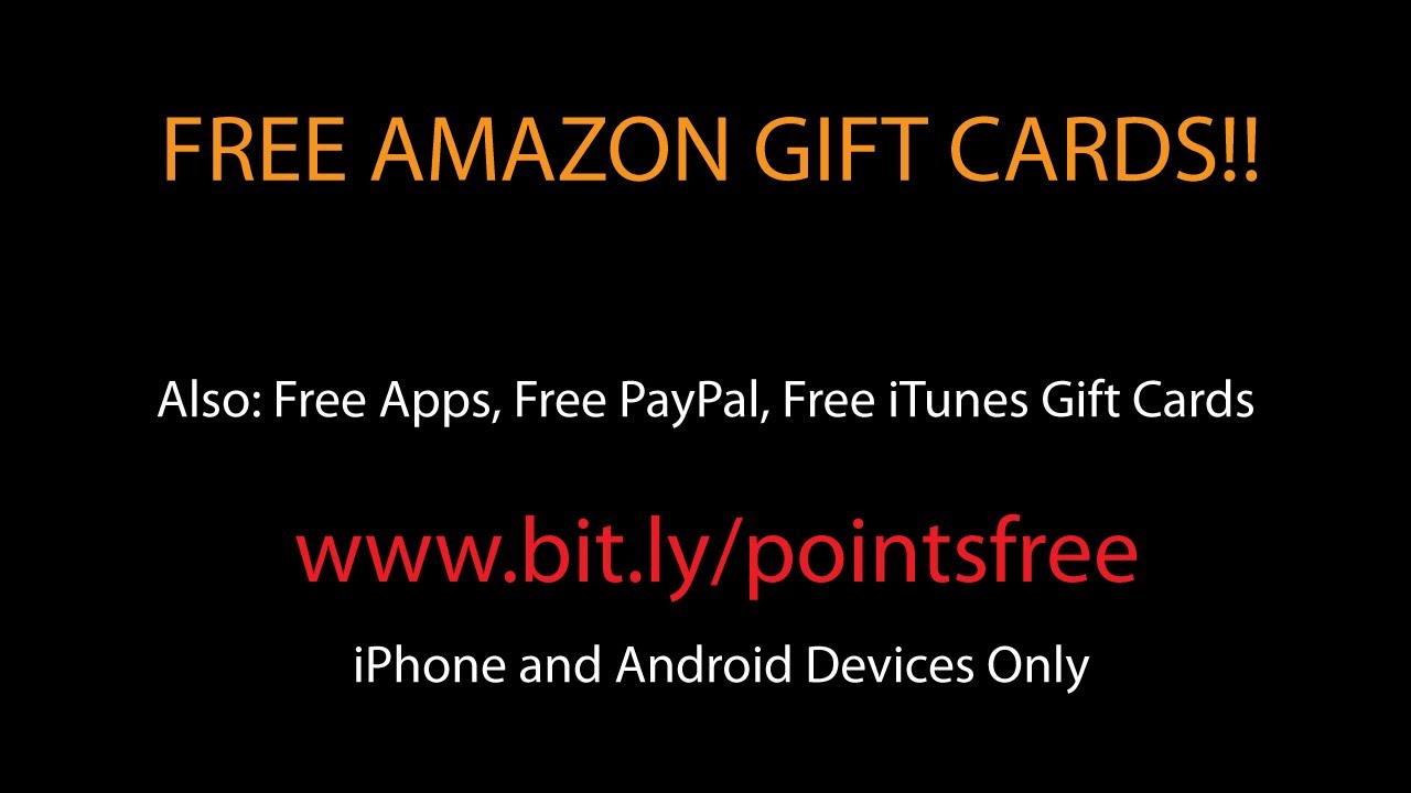 How To Get Free Amazon Gift Cards ITunes Gift And More Free Points How to get free amazon gift cards itunes gift and more free points