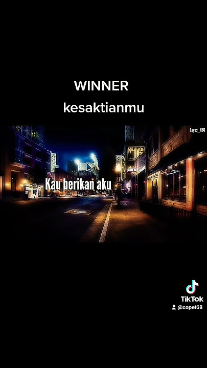 WINNER - kesaktianmu #shorts #videos #lirik #musik