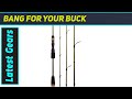 Steel Rod Carbon Spinning Casting Fishing Rod: Compact Powerhouse for Bass &amp; Pike!