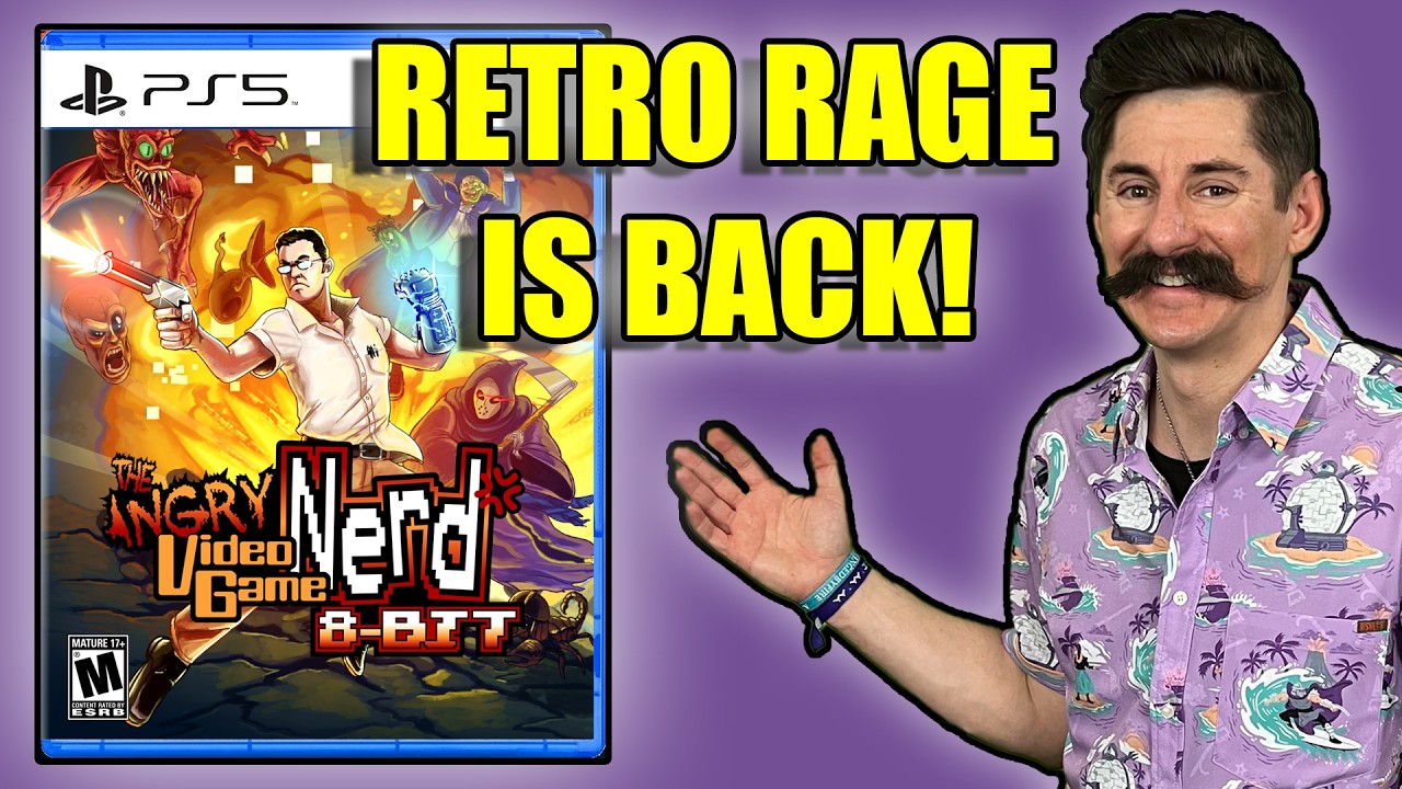 I Played The Angry Video Game Nerd 8-bit – Retro Rage Returns! - YouTube